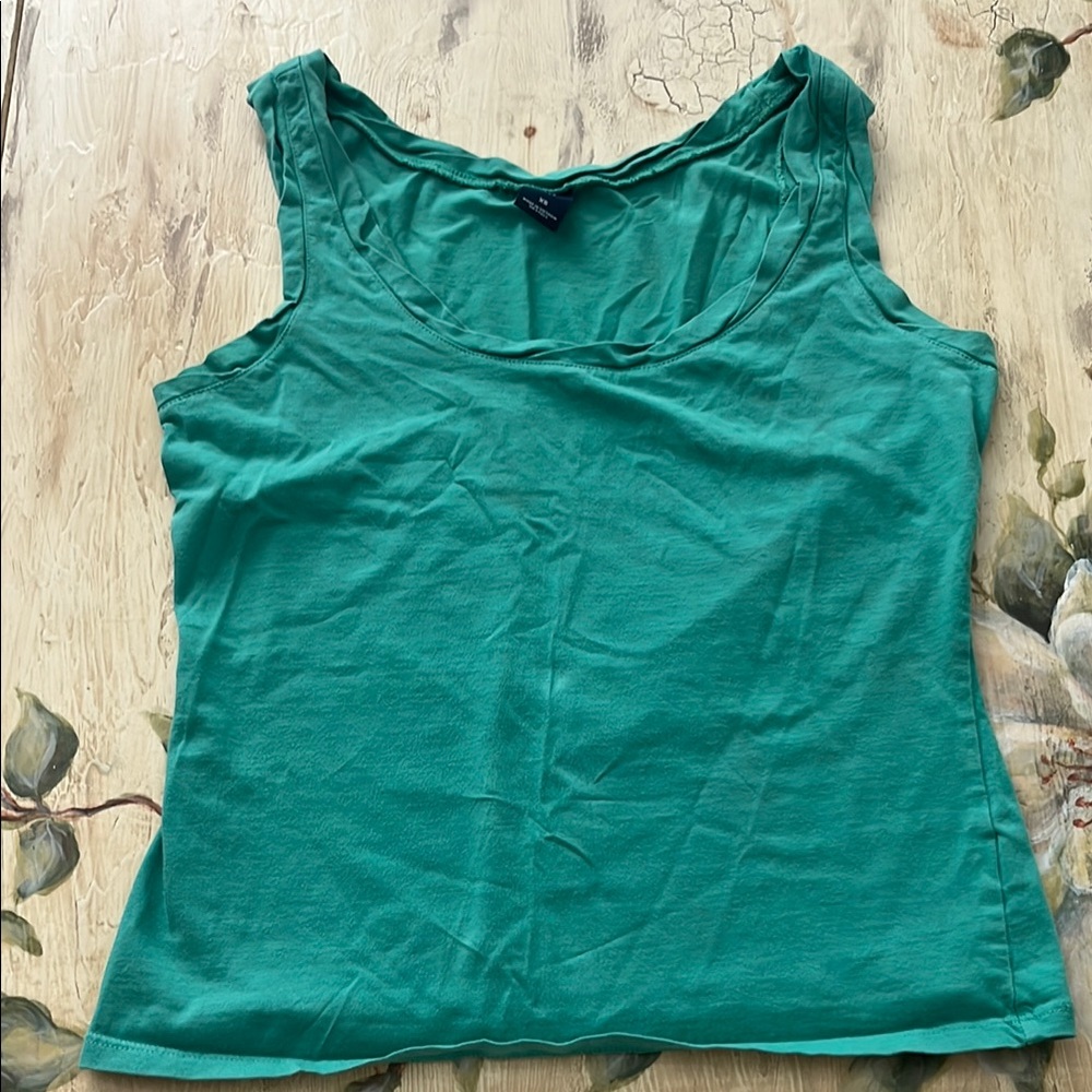 ❤️ 6 for 20 ❤️  GAP Green tank top size 12